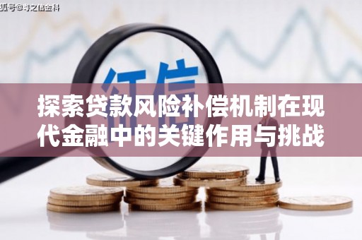 九江探索贷款风险补偿机制在现代金融中的关键作用与挑战