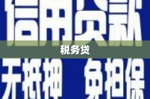 氹仔岛税务贷