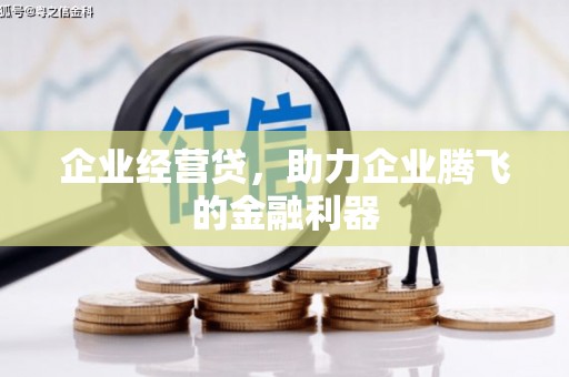 江西企业经营贷，助力企业腾飞的金融利器