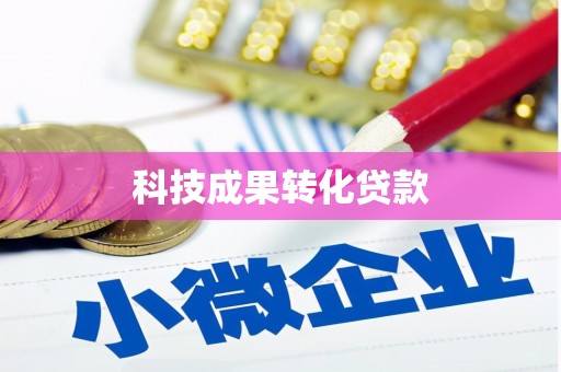 杜集科技成果转化贷款