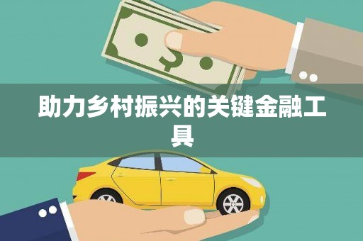 嘉黎助力乡村振兴的关键金融工具