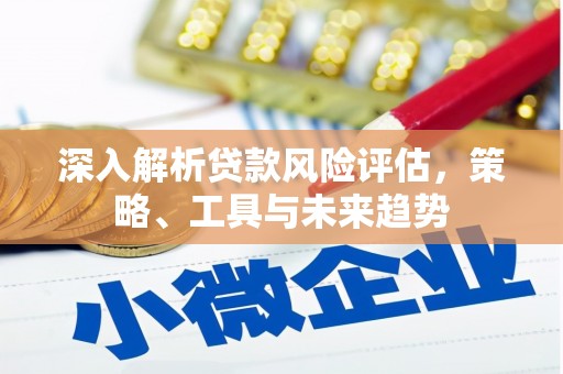 涧西深入解析贷款风险评估，策略、工具与未来趋势
