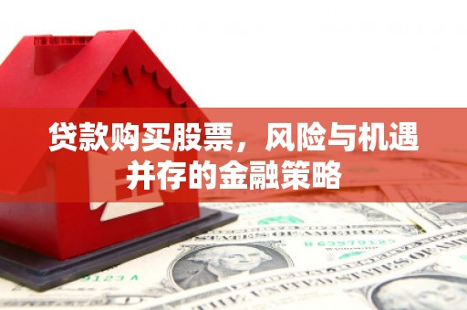 临漳贷款购买股票，风险与机遇并存的金融策略