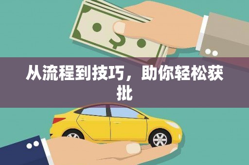 高坪从流程到技巧，助你轻松获批